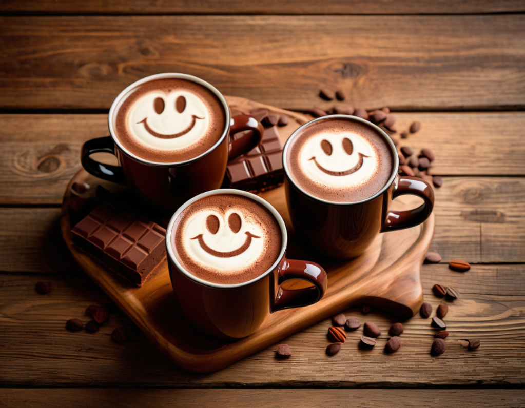 Die Team-Muntermacher: Schokolade und gute Laune 
